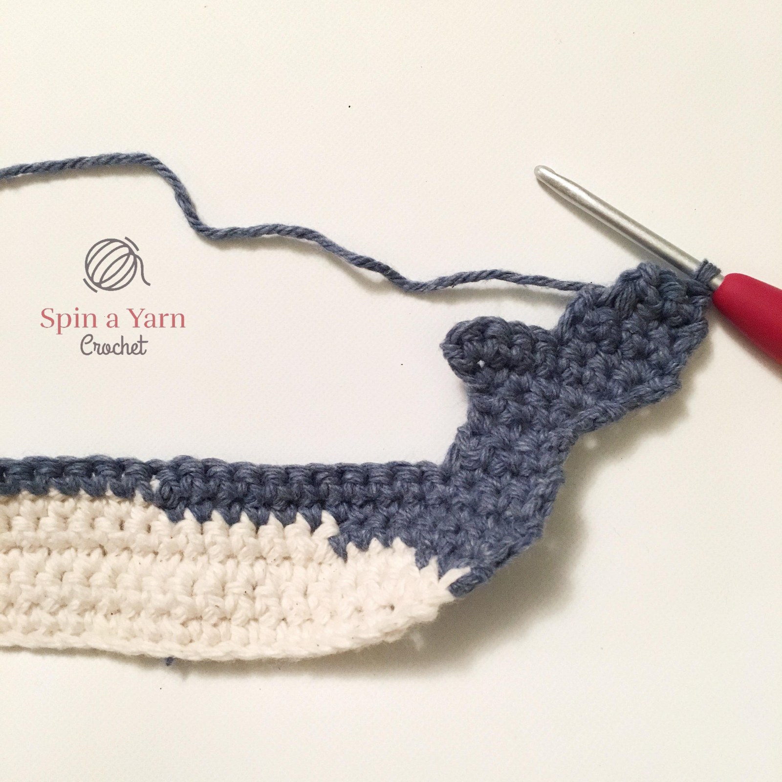 Blue whale second fin tutorial