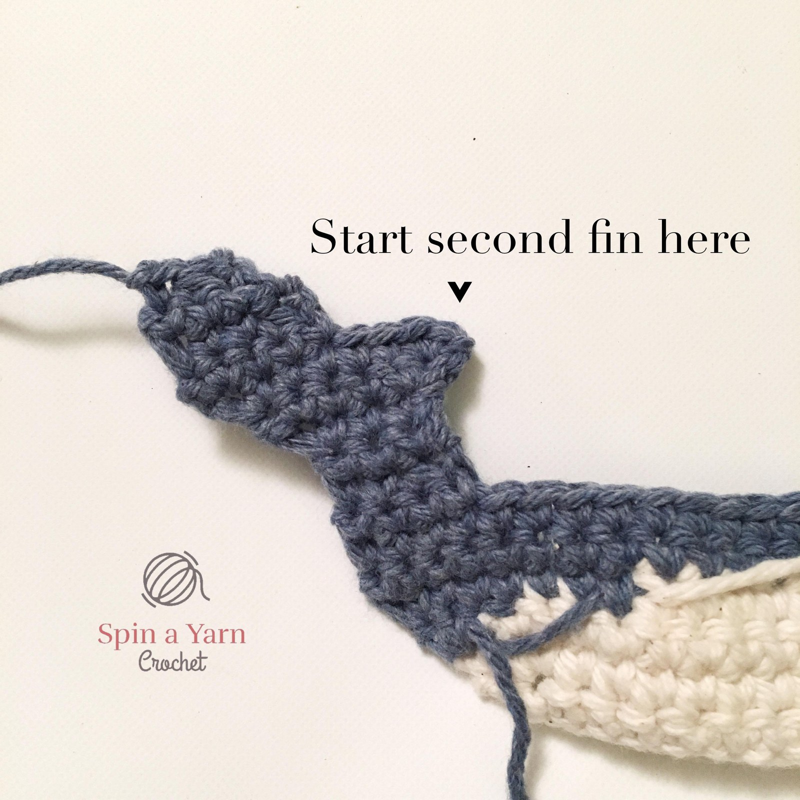 Starting second fin