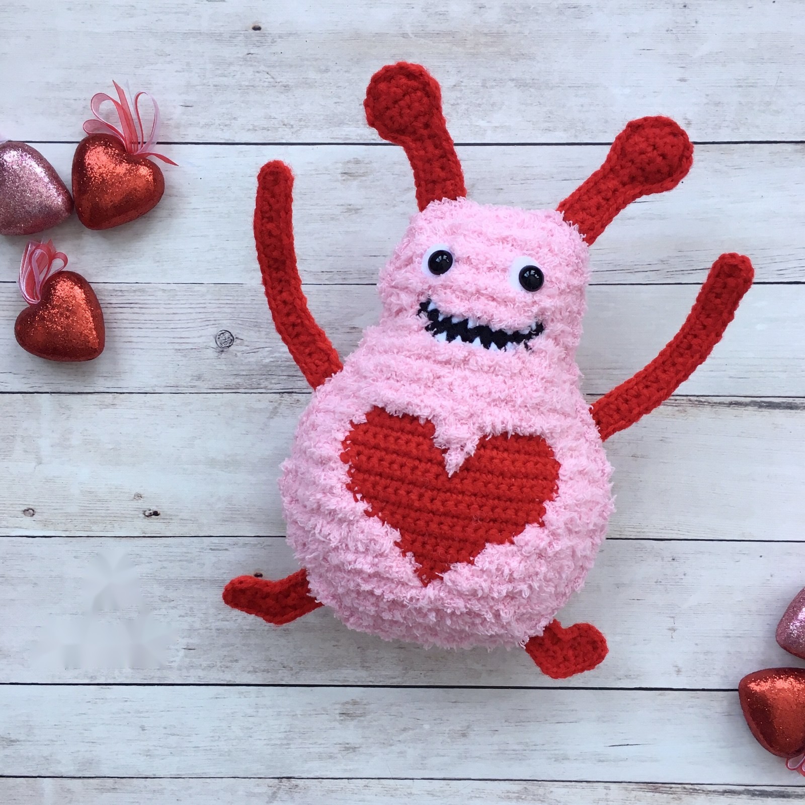 How to Crochet a Fuzzy Cuddle Monster Plushie: Free Nursery Plushies Pattern & Tutorial