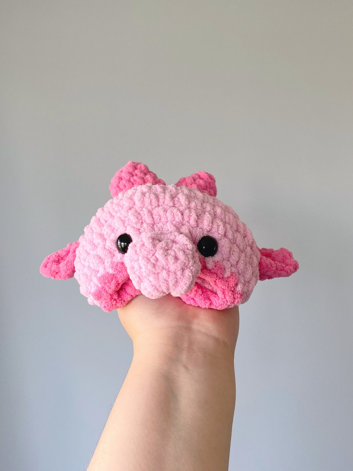 How to Crochet a Kawaii Deep Sea Pink Blobfish: Free Ocean Creatures Pattern & Tutorial