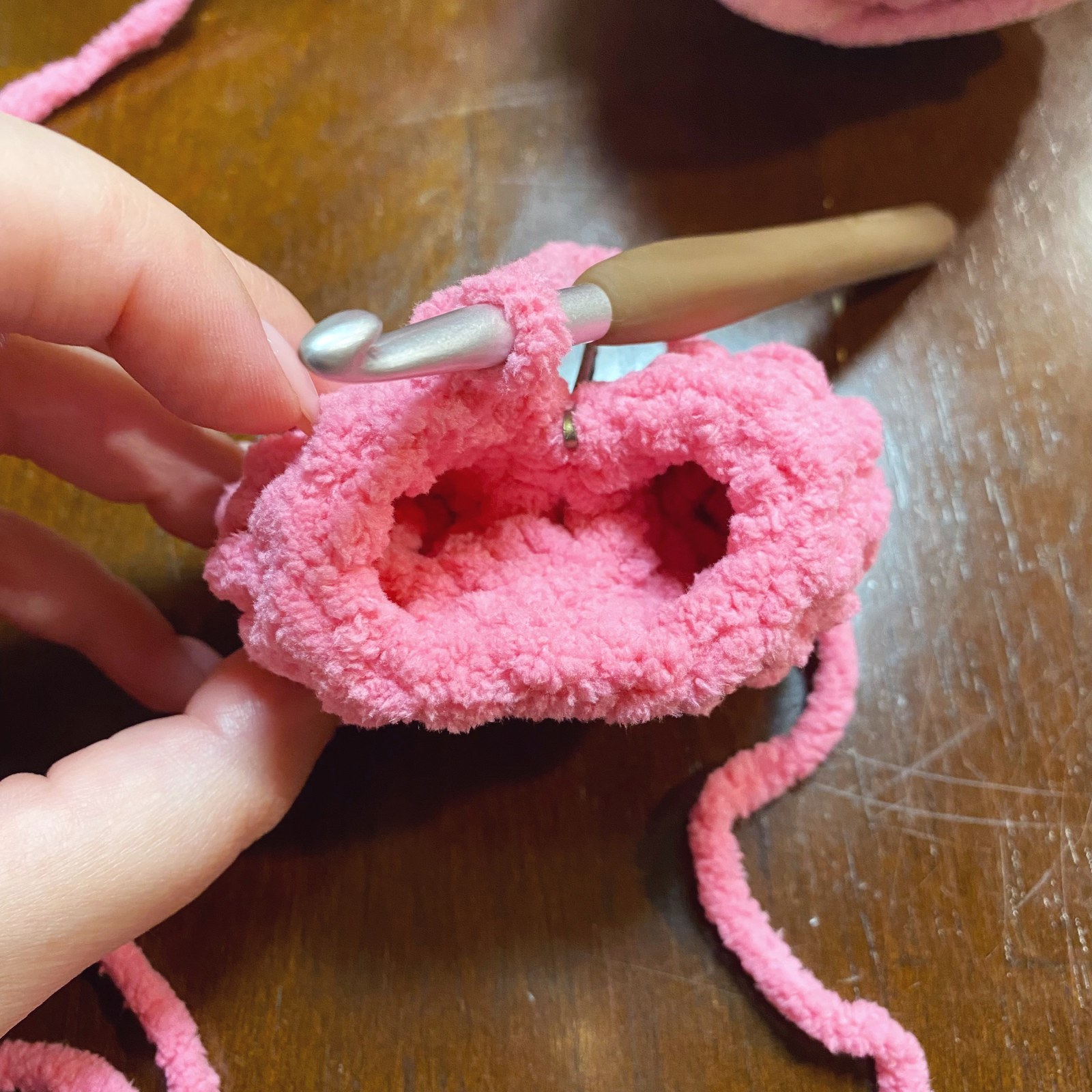 crochet tail