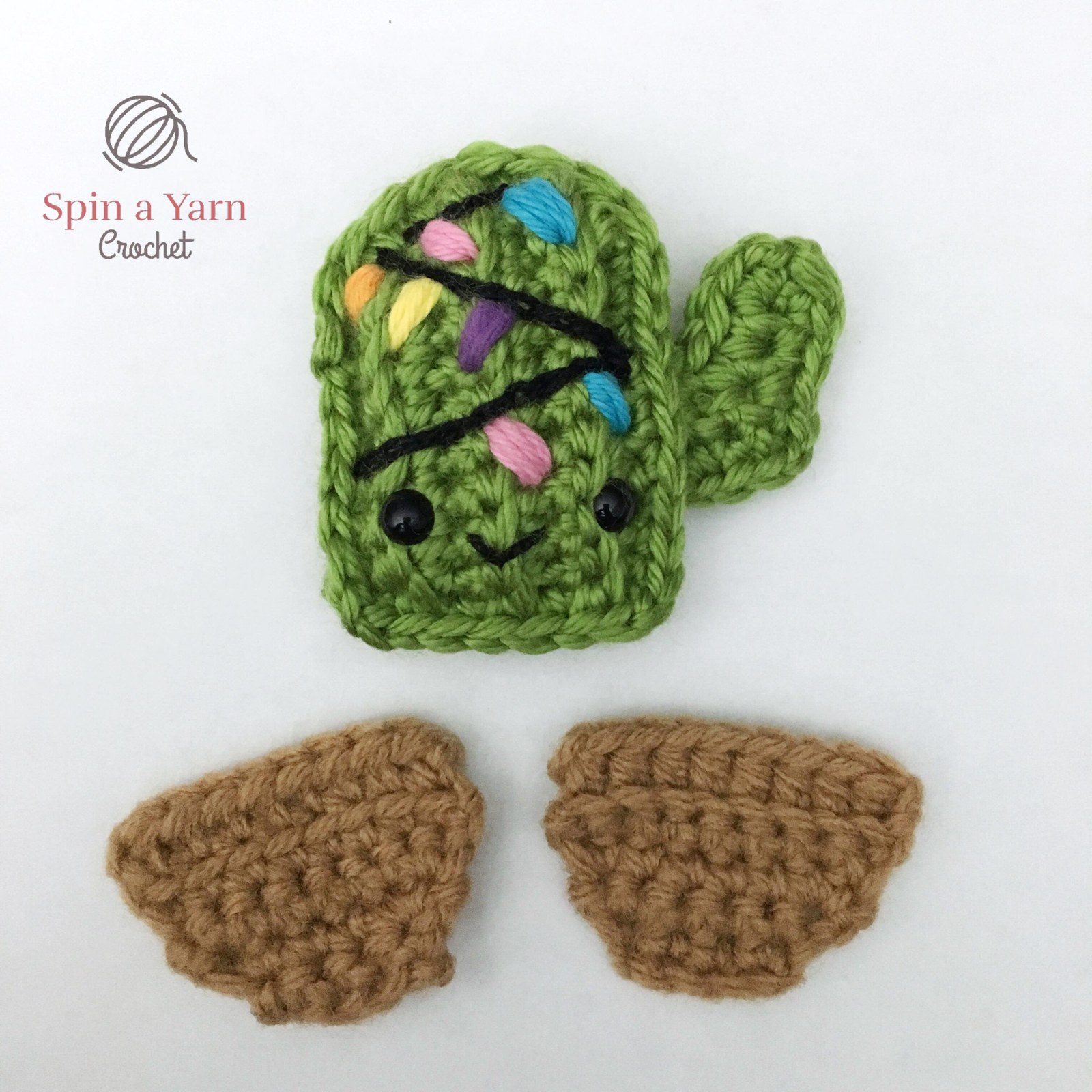 Cactus ornament pieces